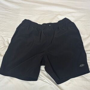 Men's Black Athletic Shorts